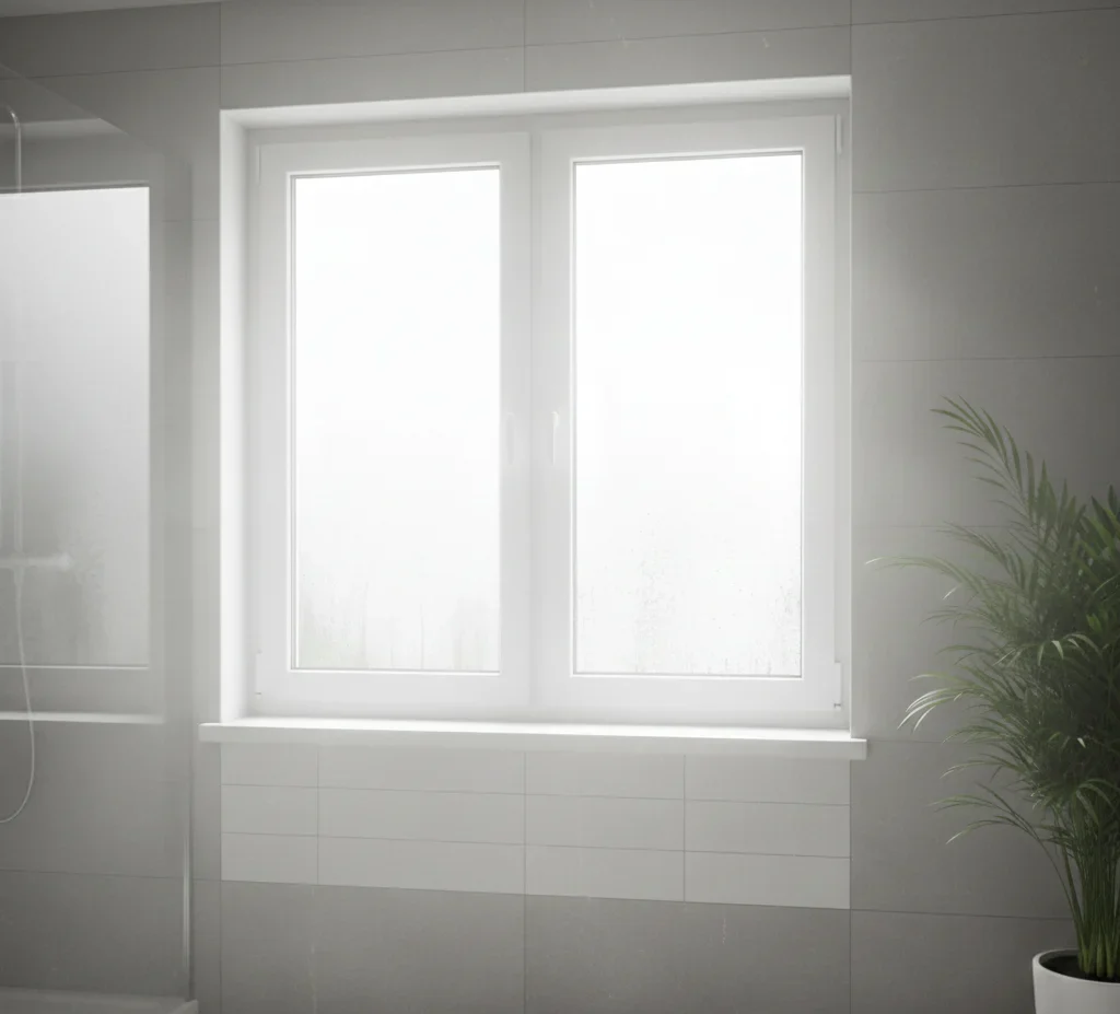 نافذة UPVC مقاومة للرطوبة البحرية ولا تغطي البالخار أو القارب